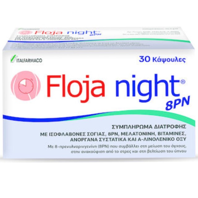 FLOJA NIGHT 8PN 30CAPS